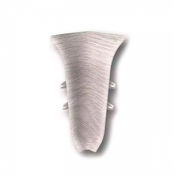 Угол внутренний для плинтуса Ideal Классик 55 мм 251 Ясень