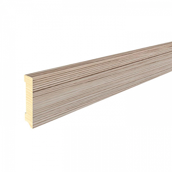 Плинтус напольный КТМ-2000 Дуб Арктик 2400*80*16 мм