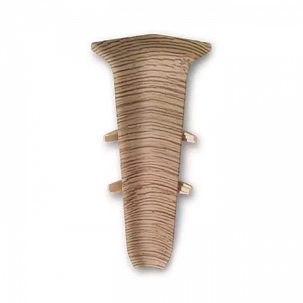 Угол внутренний для плинтуса Ideal Deconika 85 мм 228 Дуб классик