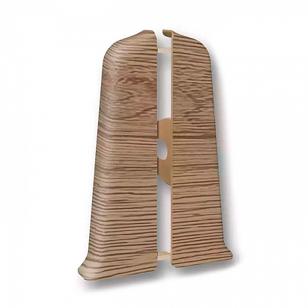 Заглушка для плинтуса Ideal Deconika 85 мм 228 Дуб классик 1 пара