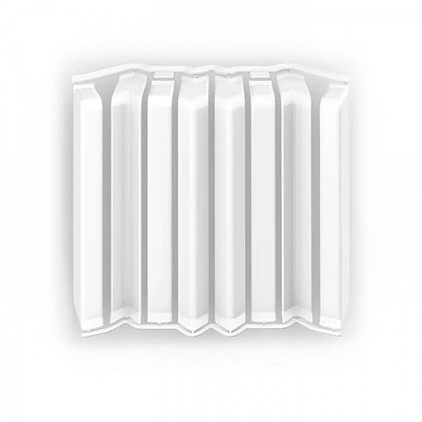 Накладки для плинтуса Ideal Дюра 80 мм 001 Белый прямоугольный