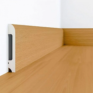 Плинтус напольный Солид 8 UHD 05/80 Дуб Медовый WD1 2400 мм. Изображение - 2