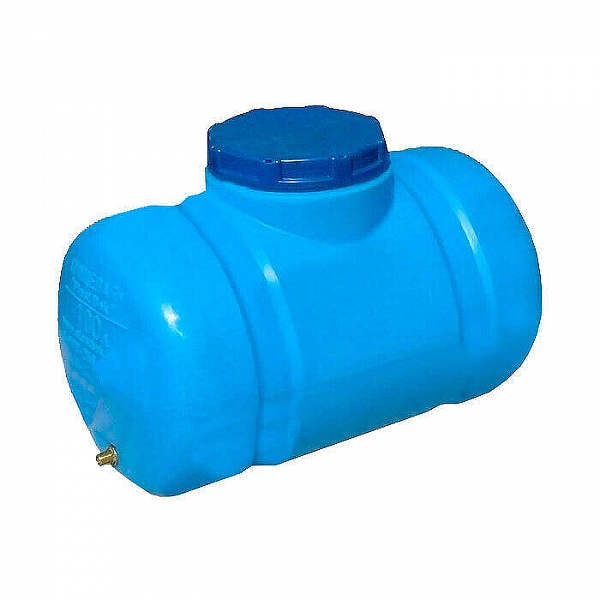 Емкость 100 л Пласт Бак горизонтальная