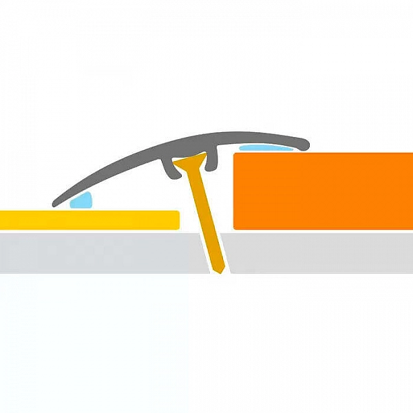 Порог КТМ-2000 72-618К Дуб снежный 0.9 м