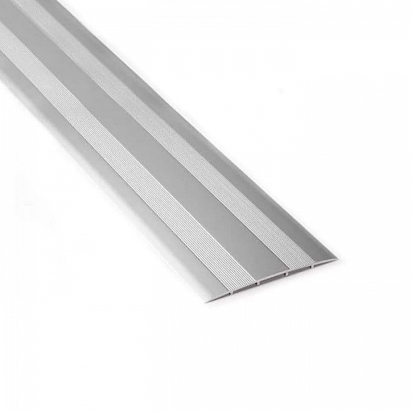 Порог Русский профиль 100 мм Серебро матовое 1.8 м