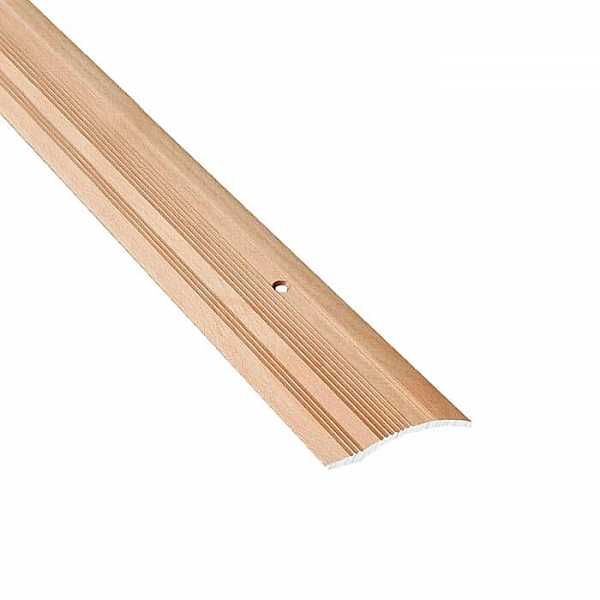 Порог Русский профиль 40 мм Береза полукруглый 0.9 м