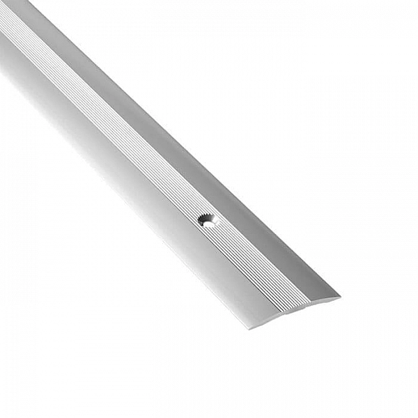 Порог Русский профиль 38 мм Серебро матовый 1.35 м