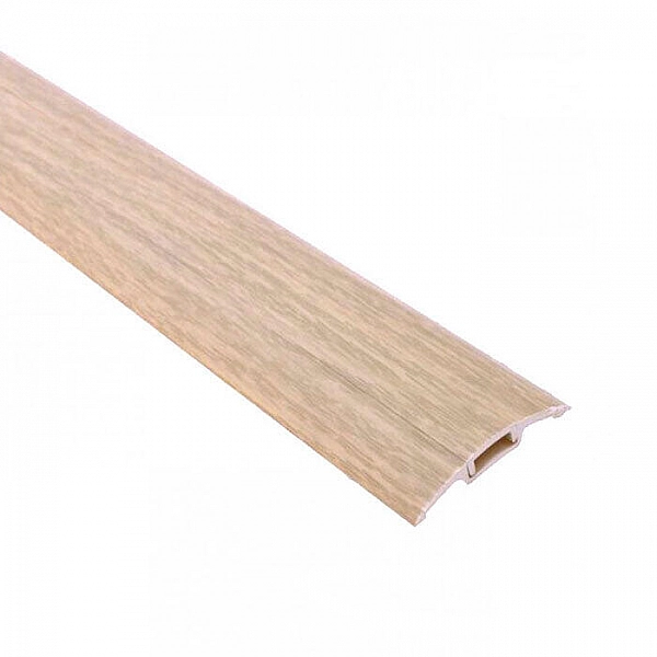 Порог Ideal 42 мм 213 Дуб северный 0.9 м с монтажным каналом