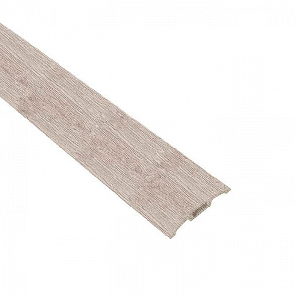 Порог Ideal 42 мм 229 Дуб латте 1.6 м с монтажным каналом