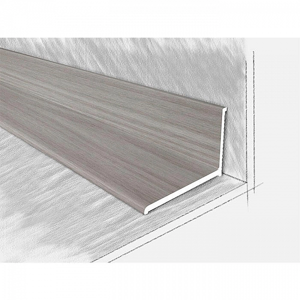 Порог КТМ-2000 2212-618М Дуб снежный 2.7 м