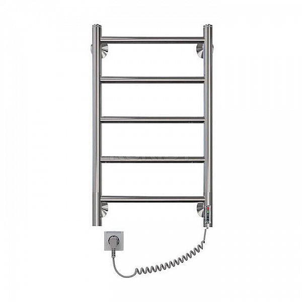 Полотенцесушитель Granula Классик прямой 40*70 5 перекладин D32 терморегулятор с таймером