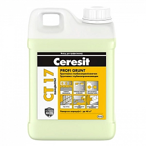 Грунтовка Ceresit CT17 Profi Grunt концентрат 2 л