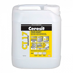 Грунтовка Ceresit CT17 Profi Grunt концентрат 5 л