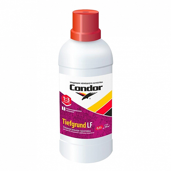 Грунтовка Condor Tiefgrund LF концентрат 0.5 кг