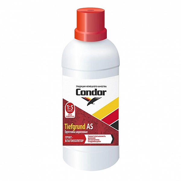 Грунтовка Condor Tiefgrund AS концентрат 0.5 кг