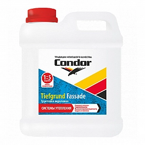 Грунтовка Condor Tiefgrund Fassade концентрат 5 кг