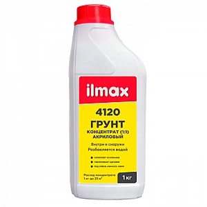 Грунт ilmax 4120 глубокопроникающий 1 кг