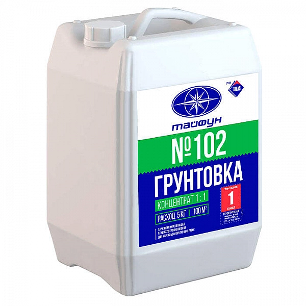 Грунтовка Тайфун Мастер №102 концентрат 5 кг