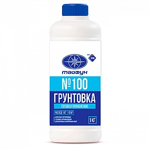 Грунтовка Тайфун Мастер №100 белая 1 кг