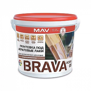 Грунтовка MAV Brava Acryl 05 белый 1 л