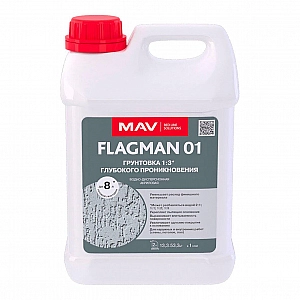 Грунтовка MAV Flagman 01 бесцветная 2 л