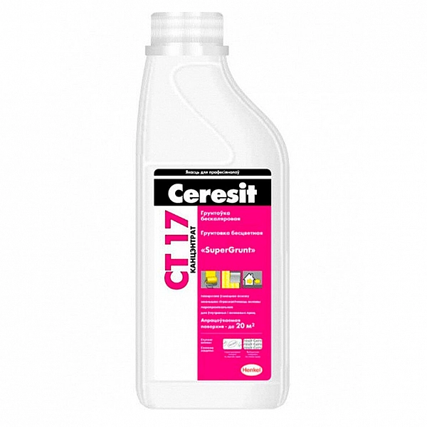 Грунтовка Ceresit CT17 Super Grunt концентрат 1 л