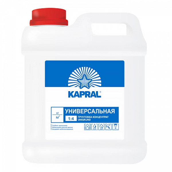 Грунтовка Kapral Unigrund концентрат 10 кг