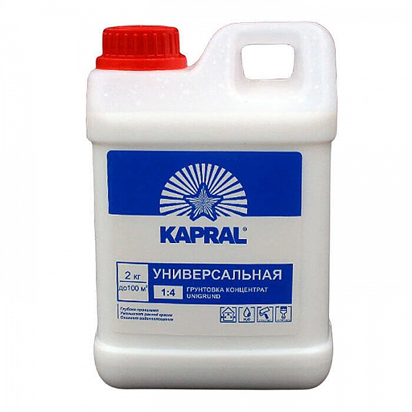 Грунтовка Kapral Unigrund концентрат 2 кг
