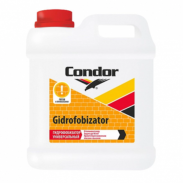 Состав влагозащитный Condor Gidrofobizator 5 кг