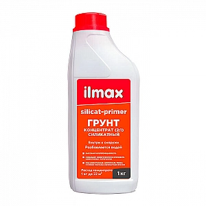 Грунтовка ilmax silicat-primer силикатная 1 кг