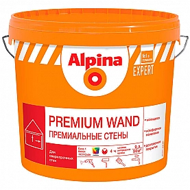Краска Alpina Expert Premium Wand Base 1 9 л белая