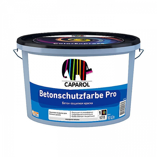 Краска Caparol Betonschutzfarbe Pro Base 1 10 л белая