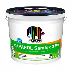 Краска Caparol Samtex 3 Pro Base 1 2.5 л белая