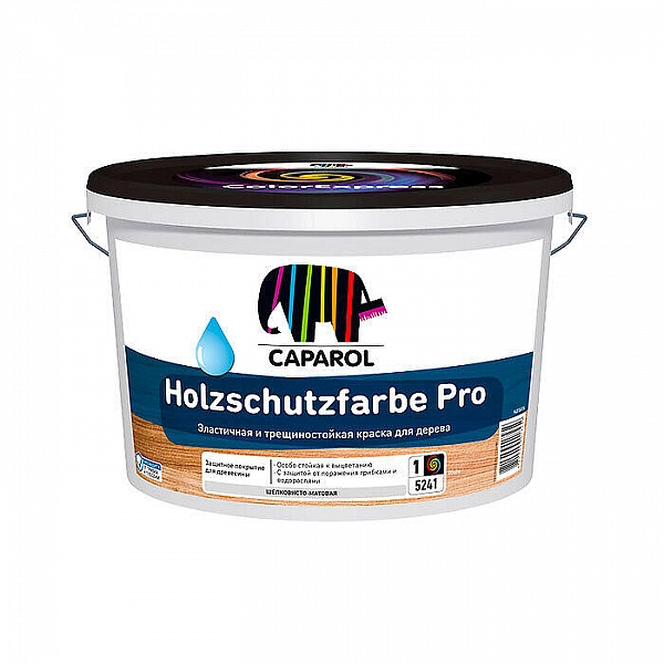 Краска Caparol Holzschutzfarbe Pro Base 1 белая 2.5 л