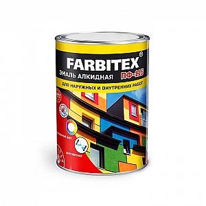 Эмаль Farbitex ПФ-115 2.7 кг матовая белая
