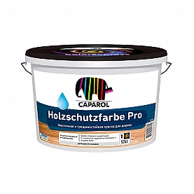 Краска Caparol Holzschutzfarbe Pro Base 1 9 л белая