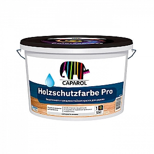 Краска Caparol Holzschutzfarbe Pro Base 1 9 л белая