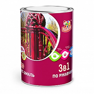 Грунт-эмаль Olecolor 0.9 кг синяя