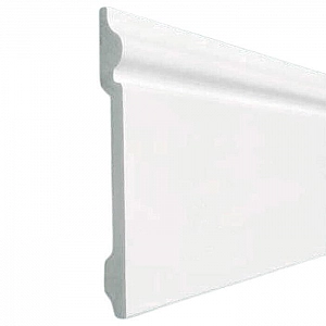 Плинтус напольный Солид UHD Polymer 1 04/120 Белый 2400 мм