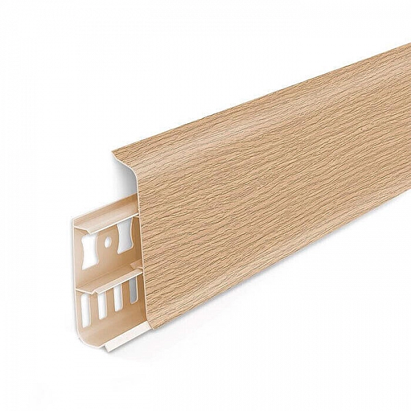 Плинтус напольный Ideal Deconika 212 Дуб светлый 2200*70*21 мм