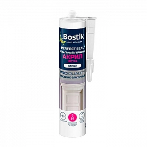 Герметик Bostik Perfect Seal Акрил Экстра 280 мл белый