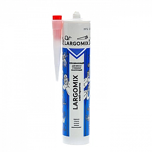Клей герметик Largomix LRX021 для зеркал 280 мл прозрачный