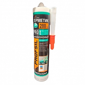 Герметик силиконовый Profsil универсальный 280 мл белый