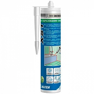 Герметик силиконовый Mapei XS1 300 мл  №111 светло-серый