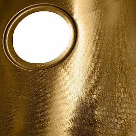 Мойка из нержавеющей стали Asterix Gold Decor 600*500 мм + дозатор жидкого мыла + коландер. Изображение - 1