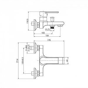 Смеситель Cersanit Brasko 63021. Изображение - 4