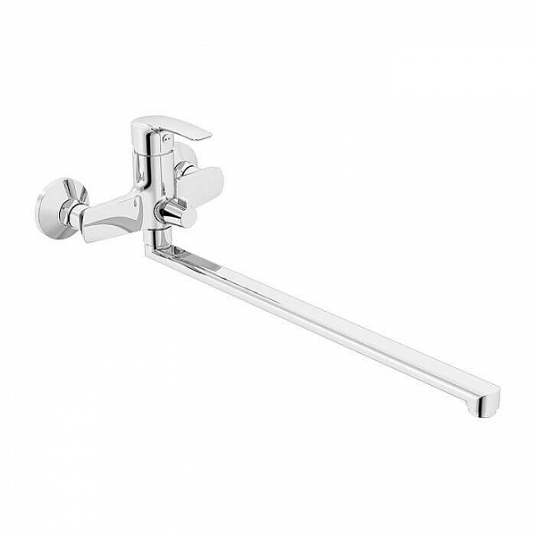 Смеситель Iddis Ray RAYSBL2i10WA длинный излив 420 мм с керамическим дивертором