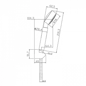 Смеситель Cersanit Vero 64510 с комплектом. Изображение - 4