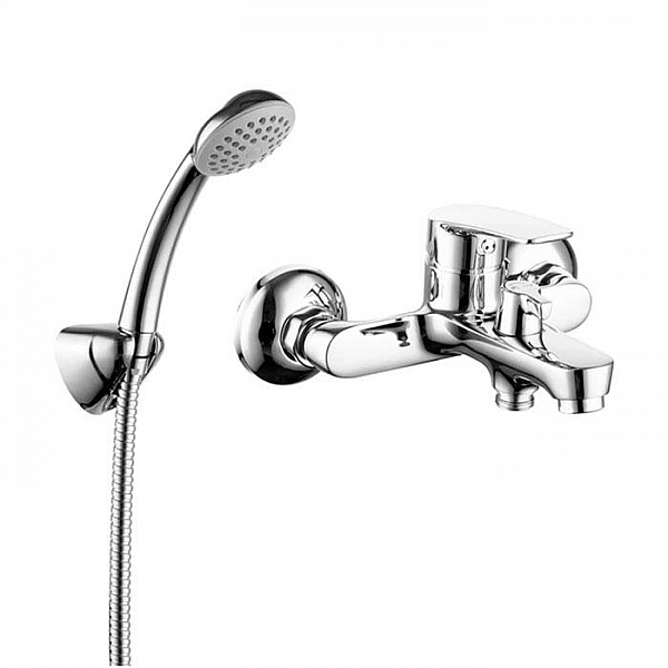 Смеситель Milardo Horizont HORSB02M02 цельнолитой с аксессуарами