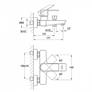 Смеситель Cersanit GEO 63040. Изображение - 4